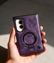 Cargar imagen en el visor de la galería, Estuche NY Leather con anillo soporte para Z fold8
