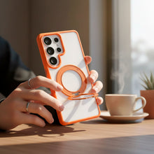 Cargar imagen en el visor de la galería, Funda con magSafe Colortech Nuiu Soporte 360 Para Samsung S26 Ultra

