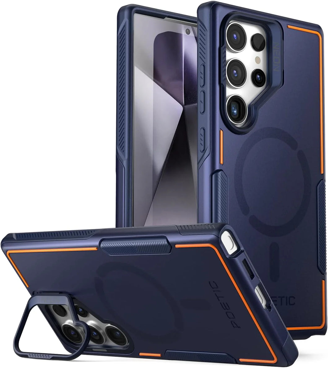 Estuche Antichoque Poetic Neo Magpro Para Samsung S24 Ultra azul