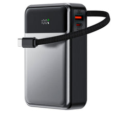 Cargar imagen en el visor de la galería, Power Bank Acefast De 20.000mah  65w con cable de datos retráctil tipo c
