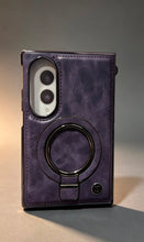 Cargar imagen en el visor de la galería, Estuche NY Leather con anillo soporte para Z fold8
