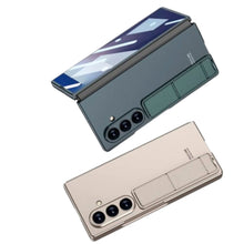 Cargar imagen en el visor de la galería, Funda GKK Leather Stad+Glass Para Samsung Galaxy Z Fold7
