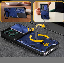 Cargar imagen en el visor de la galería, Estuche Armo Protección Camara Con Soporte Para Oppo Reno 14
