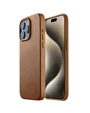 Cargar imagen en el visor de la galería, Estuche Leather Case Magsfe iPhone 15 Pro Max
