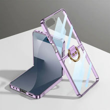 Cargar imagen en el visor de la galería, Estuche GKK Phantom Anillo De lujo para Samsung Z Flip7
