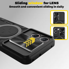 Cargar imagen en el visor de la galería, Estuche Armo Protección Camara Con Soporte Para Oppo Reno 14F
