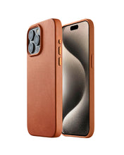 Cargar imagen en el visor de la galería, Estuche Leather Case Magsfe iPhone 15 Pro Max
