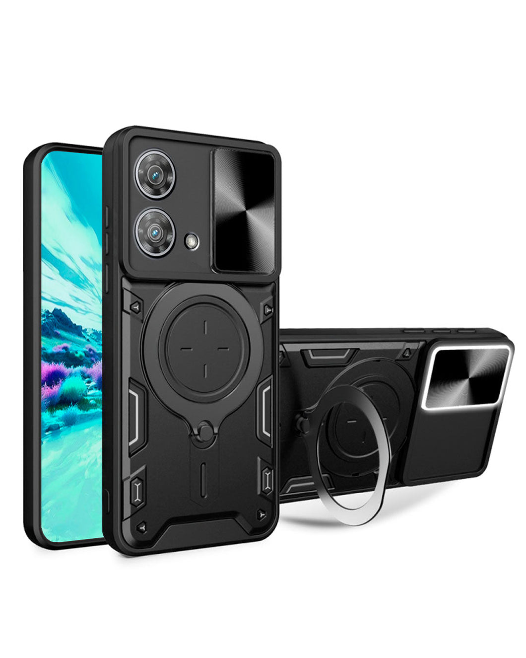 Estuche Proteccion Camara Con Soporte Motorola Edge 40 Neo