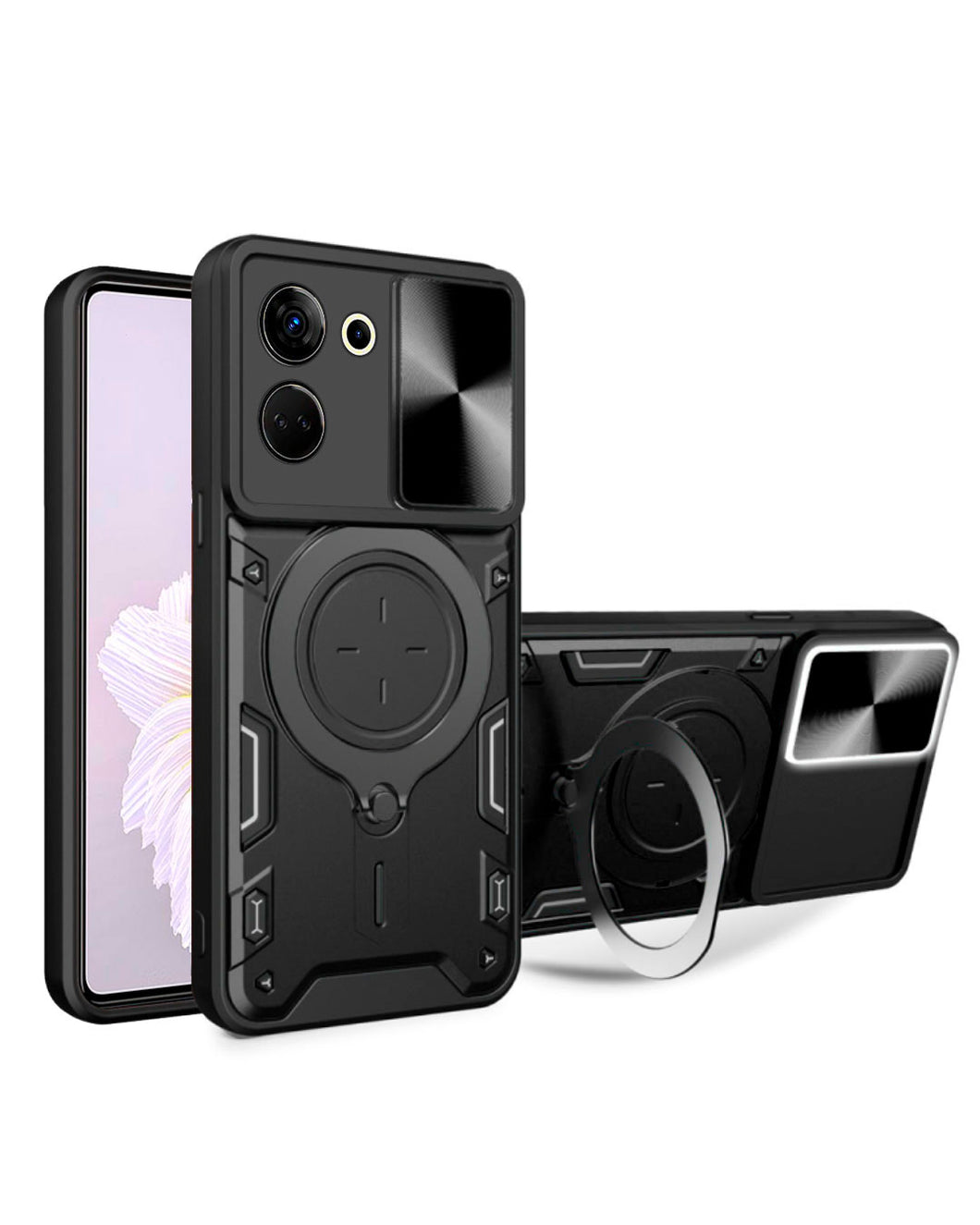 Estuche Proteccion Camara Con Soporte Tecno Camon 20 - 20 Pro 4G