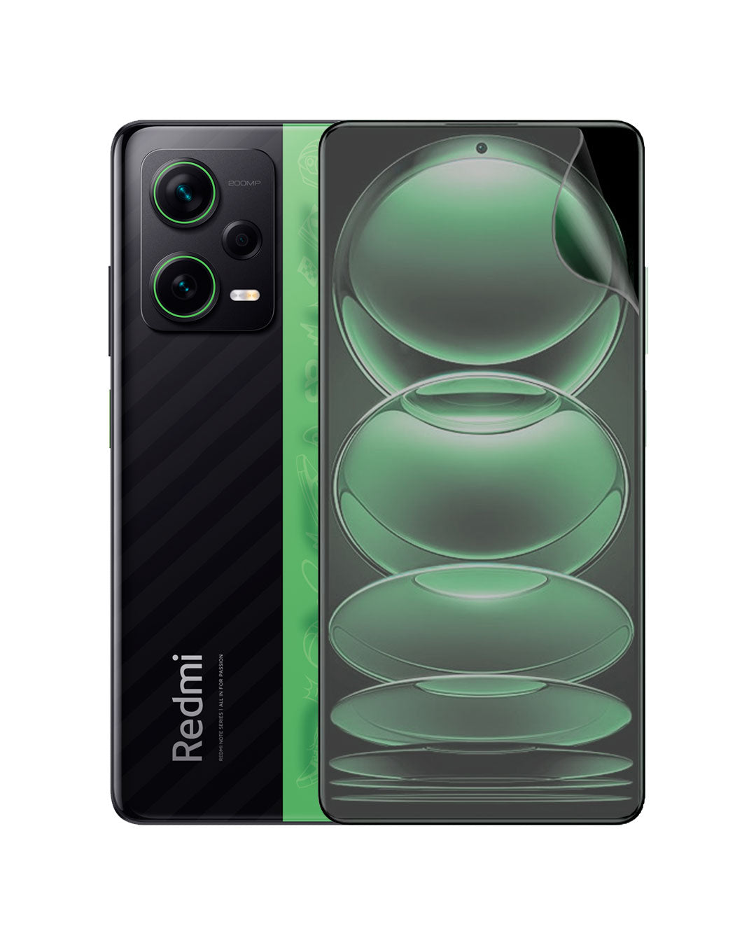 Protector de pantalla de película de hidrogel compatible con Xiaomi 12 /  Xiaomi 12X 5G, película protectora de hidrogel 3D Nano-Tech [no de vidrio]