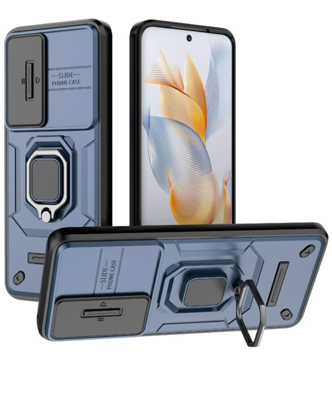 Estuche Protección Cámara Con Anillo Slider Honor 90 Lite