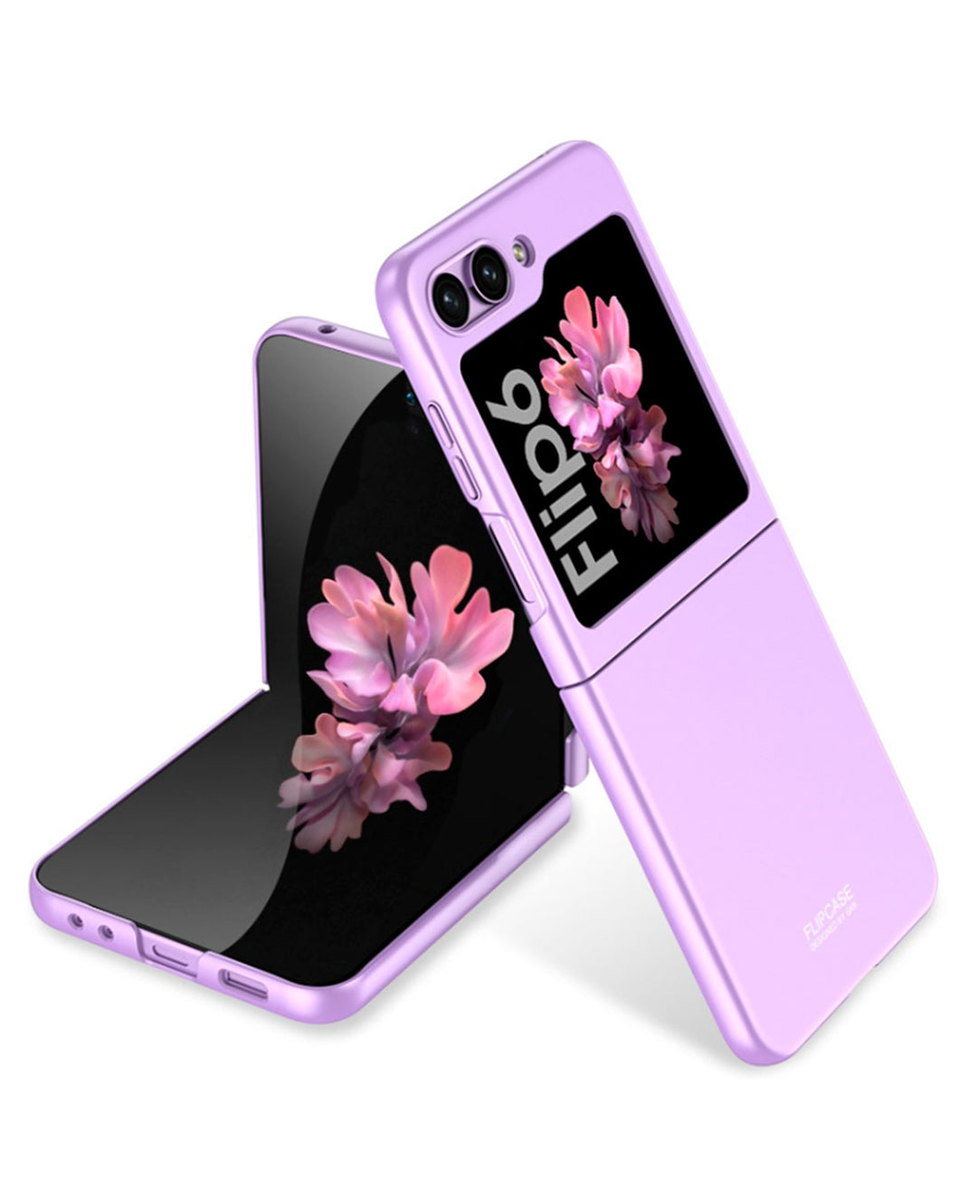 Estuche Acrlico Slim + Glass Para Samsung Z Flip6