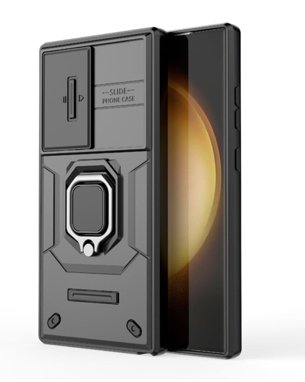 Estuche Protección Cámara Con Anillo Slider Para Samsung S24 Ultra