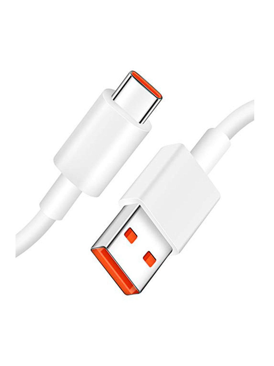 Cable Datos Xiaomi / Redmi USB A Tipo C Punta Naranja Original