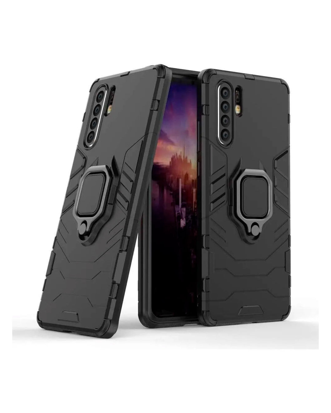 Estuche Anti Golpes Huawei P30 Pro Con Anillo