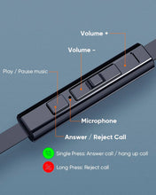 Cargar imagen en el visor de la galería, Audífonos Manos Libres Universal JAK + Control Volumen 3.5 mm
