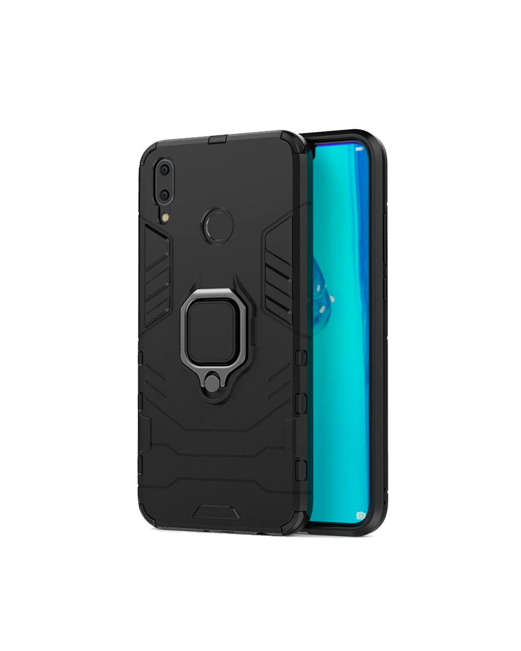 Estuche Anti Golpes Huawei Y9 2019 Con Anillo