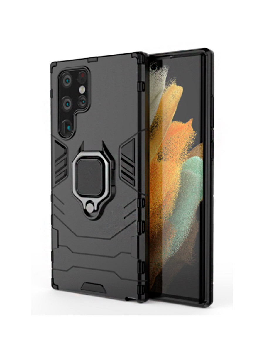 Estuche Anti Golpes Samsung Galaxy S22 Ultra Con Anillo