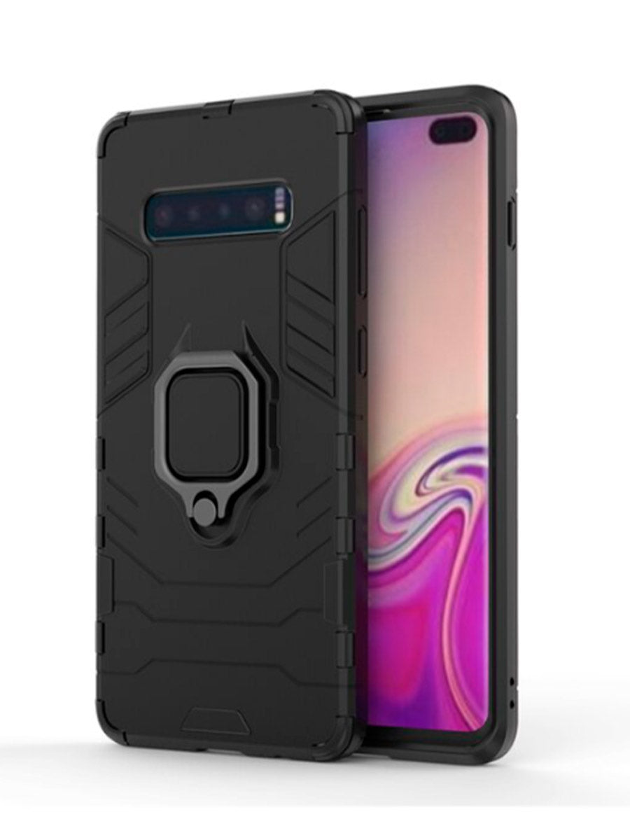 Estuche Anti Golpes Samsung Galaxy S10 Plus Con Anillo