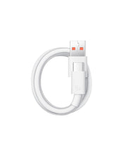 Cargar imagen en el visor de la galería, Cable Datos Carga Rapida Huawei USB a Tipo C Punta Naranja 6A
